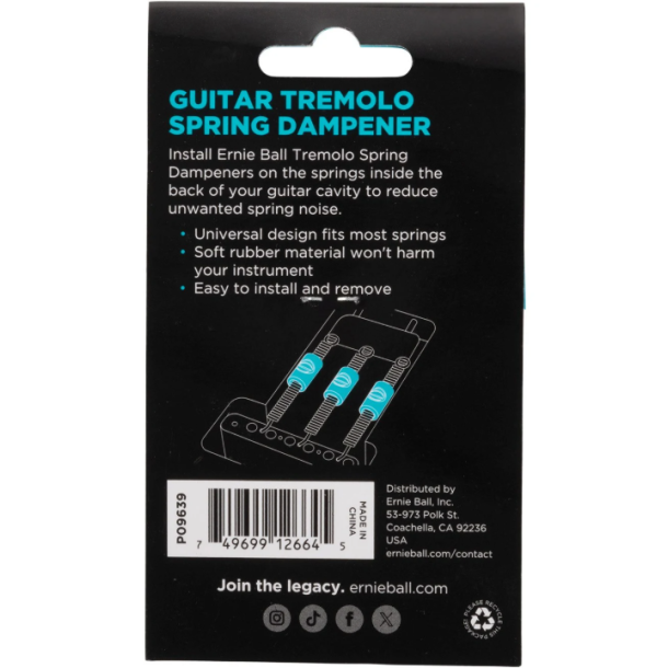 Ernie Ball 9639 Spring d�mper Guitar Tremolo